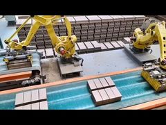 全自動粘土レンガ積み降ろし機（レンガ乾燥室用）