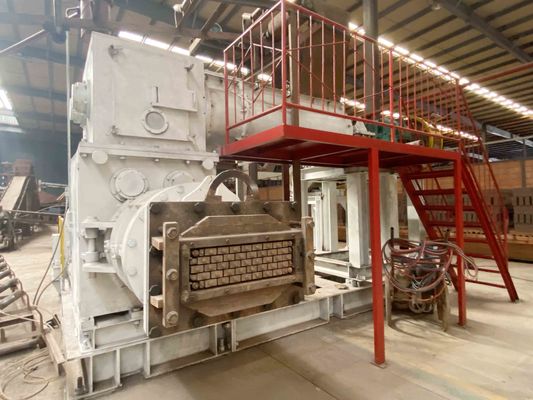 完全に自動 パーソナライズされた真空 粘土粘土レンガを作る機械