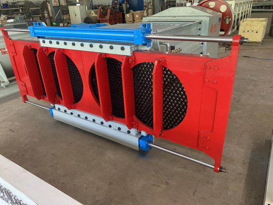 アジテータ二重シャフトのミキサー機械前部スクリーンの押出機8900kg