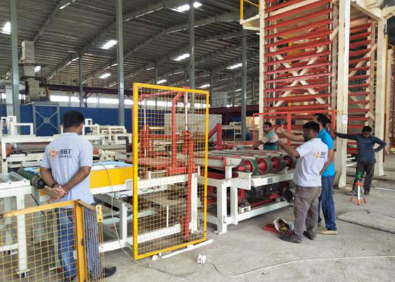 粘土レンガ乾燥機自動ローディングアンローディングシステム機械自動ISO9001認証