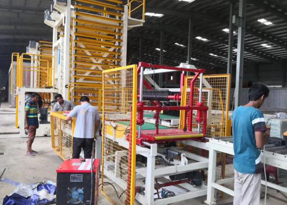 粘土レンガ乾燥機自動ローディングアンローディングシステム機械自動ISO9001認証