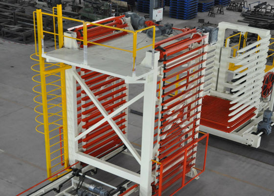 レンガ製造ライン用材料全自動積み降ろしシステム機