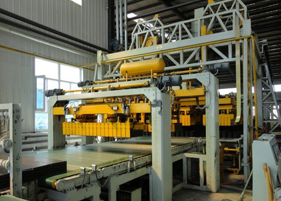 自動空の粘土の煉瓦生産ラインロボット ブロックのスタック・マシン