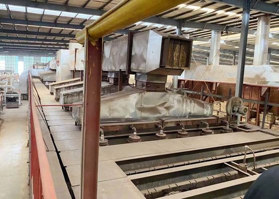 トンネル炉 トンネル乾燥機と大容量800トン/日用 粘土空洞ブロック製造のための自動生産ライン