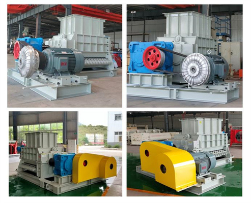 粘土ブロック 工場 原材料 粉砕 ローラー 機械 ロール 粉砕