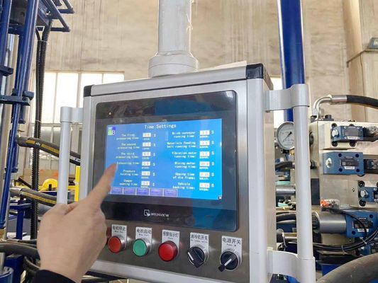 建築用 高圧 20 トン~1200 トン 青い水圧プレス 隔熱用レンガ製造 耐火レンガ製造