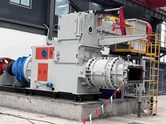 粘土レンガ製造工場 真空エクストルーダー 固体空洞ブロック製造機械