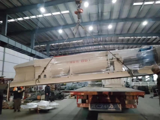 TWGD-3300シリーズ 複式シャフト エクストルージングミキサー 土砂原料の混合機械