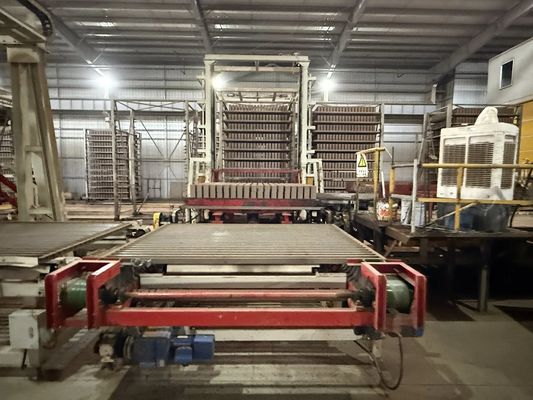 トンネル乾燥機 乾燥システム 全自動 赤粘土レンガブロックを作るプロジェクト