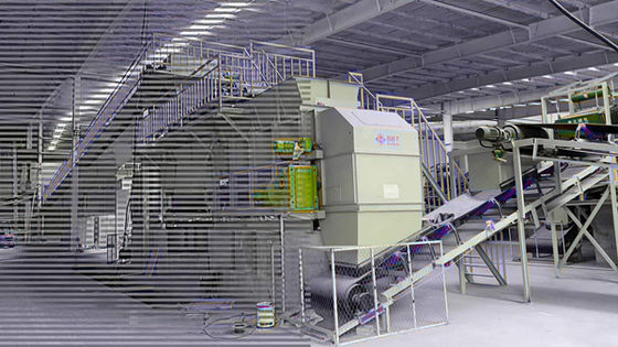 粘土中空ブロック製造プロジェクト 120 トン/h 全自動赤粘土レンガ製造ライン用ベルトコンベア ボックス フィーダー機